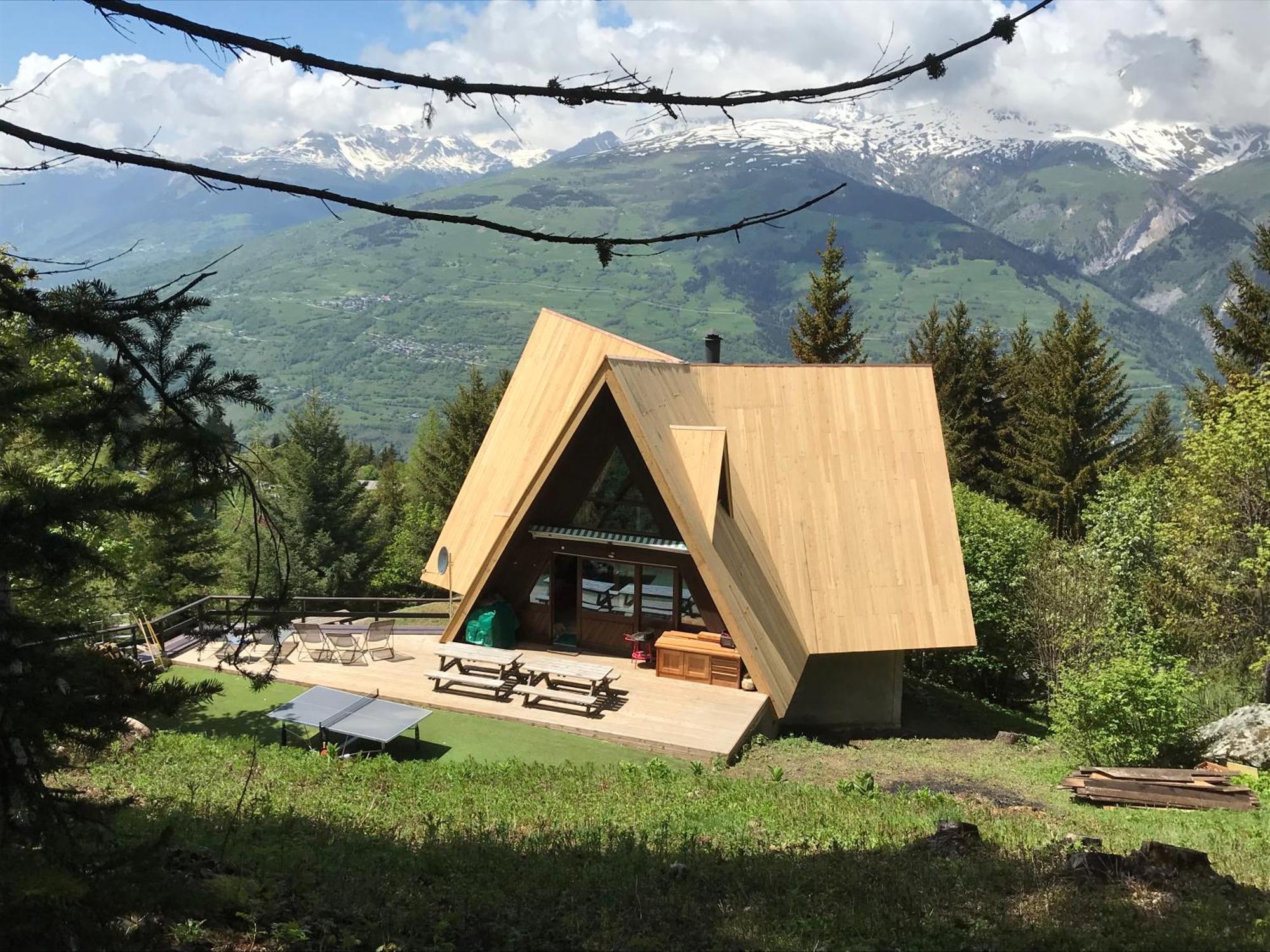 Le Chalet Pointu De Capucine Bourg-Saint-Maurice Exterior foto